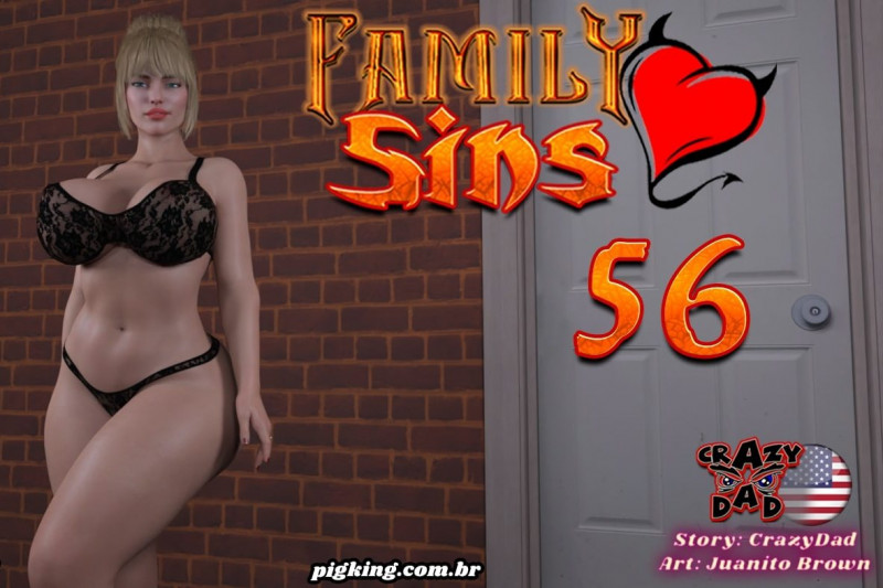 Crazydad3d - Family Sins 56 3D Porn Comic