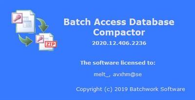 Batch Access Database Compactor 2023.15.527.2456