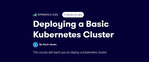 Acloud Guru - Deploying a Basic Kubernetes Cluster