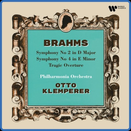 Otto Klemperer - Brahms Symphonies Nos  2 & 4 & Tragic Overture (2023) [24Bit-192k...