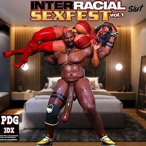 Pdg3dx - Interracial Sexfest 3D Porn Comic