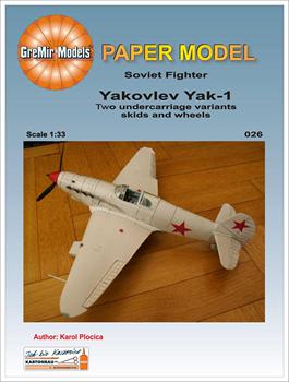 Yakovlev Yak-1 Blue 9 (GreMir 026)