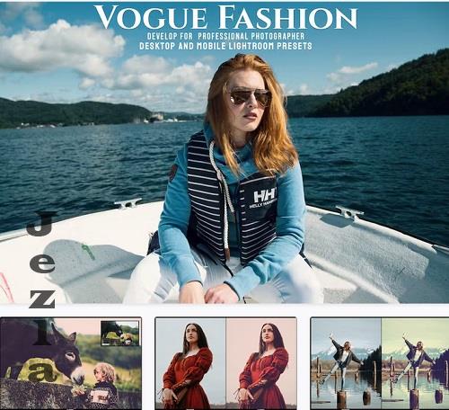 Vogue Fashion - Desktop & Mobile Lightroom Presets - 9TRBXA8
