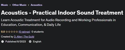 Acoustics – Practical Indoor Sound Treatment