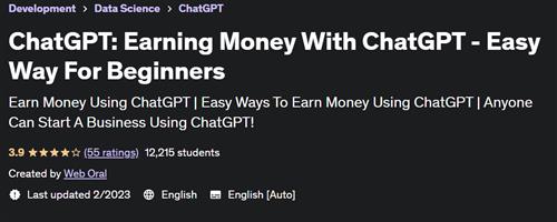 ChatGPT Earning Money With ChatGPT –  Easy Way For Beginners |  Download Free