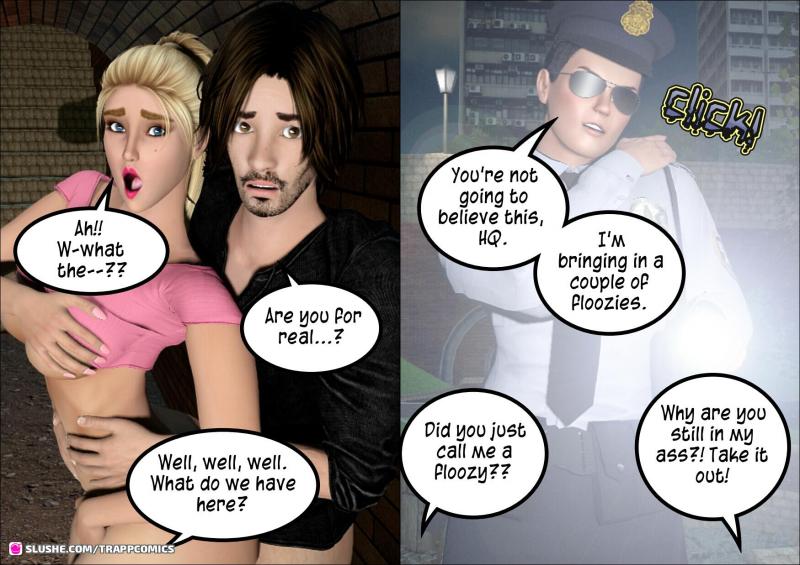 TrappComics - A Risque Encounter 3D Porn Comic