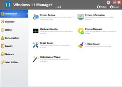 Yamicsoft Windows 11 Manager 1.2.7 Multilingual Portable (x64)