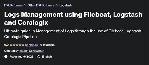 Logs Management using Filebeat, Logstash and Coralogix