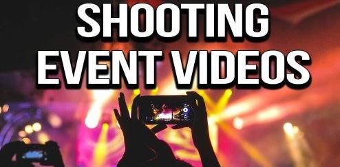 Shooting Professional Event Videos