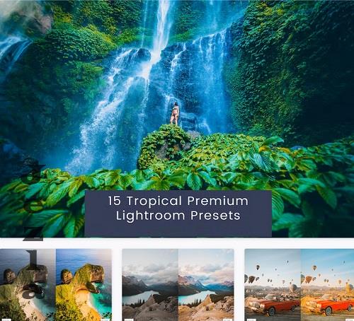 15 Tropical Premium Lightroom Presets - FG8CKHD