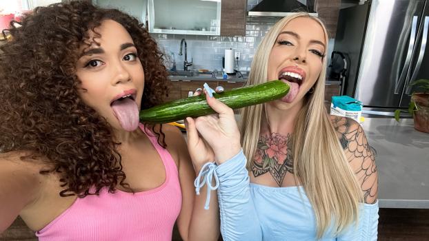 Baking With Babes - Willow Ryder, Cassidy Luxe (Teen, Tit Fucking) [2023 | FullHD]