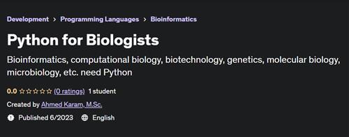 Python for Biologists |  Download Free