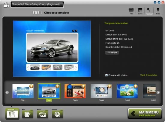 ThunderSoft Photo Gallery Creator 4.2.0