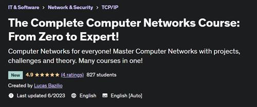 The Complete Computer Networks Course From Zero to Expert!