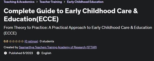 Complete Guide to Early Childhood Care & Education(ECCE)