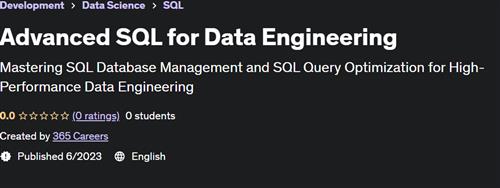 Advanced SQL for Data Engineering