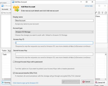 NetSDK Software S3 Browser Pro 10.9.9