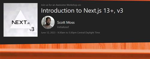 Frontend Master - Introduction to Next.js 13+, v3