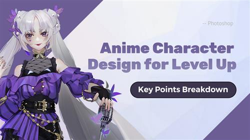 Wingfox – Anime Character Design for Level Up – Key Points Breakdown |  Download Free