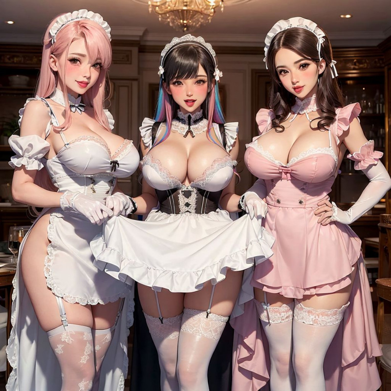 Usa14736 - The squad of maids every man wants 3D Porn Comic