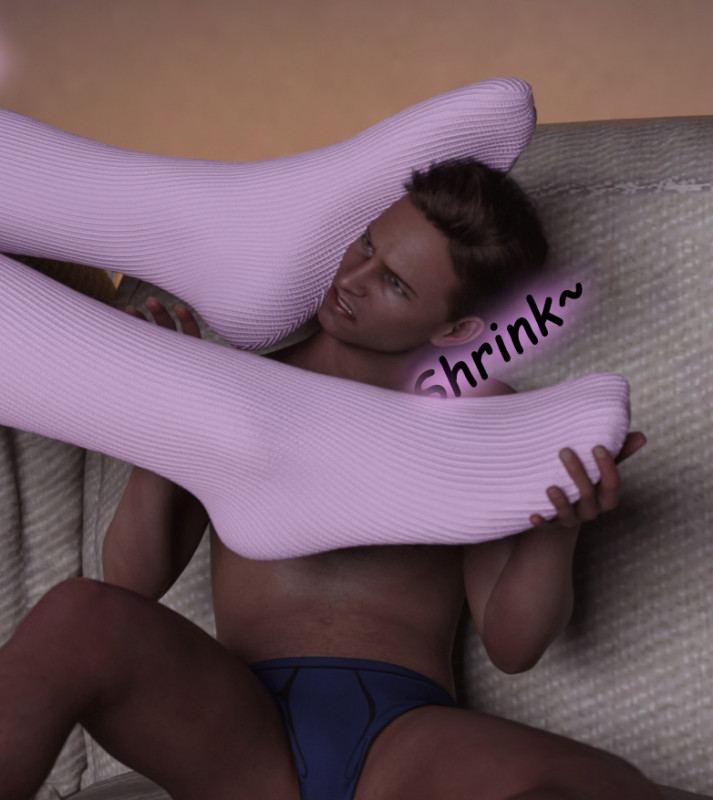 Braden-GTS - Pink Socks