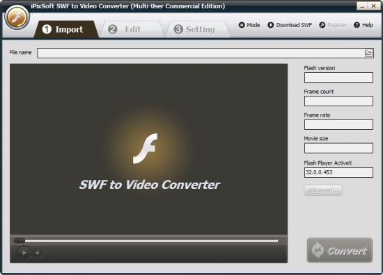 iPixSoft SWF to Video Converter 5.0.0