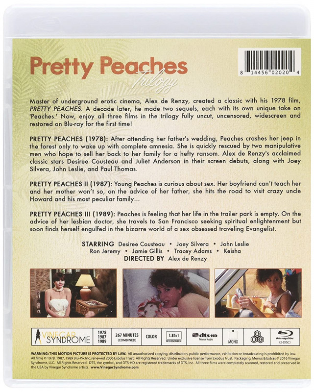 Pretty Peaches #2 / Прелестные Милашки #2 (Bob Chinn, Vinegar Syndrome) [1987 г., Feature, Classic, Straight , All Sex, Hardcore, BDRip, 1080p] ( Ashley Welles, Jeanette Littledove, Melissa Melendez, Siobhan Hunter, Tami White, Tracey Adams)
