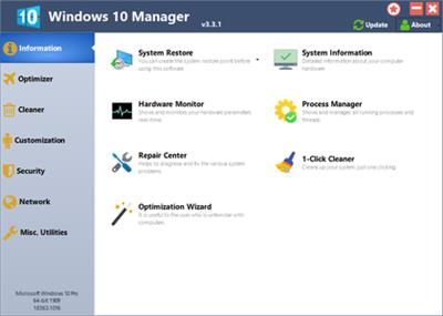 Yamicsoft Windows 10 Manager 3.8.2 Multilingual