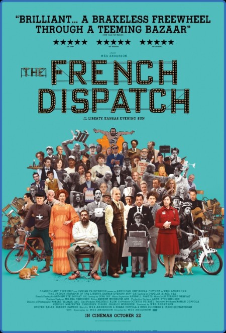 The French Dispatch 2021 1080p WEBRip x265-RARBG