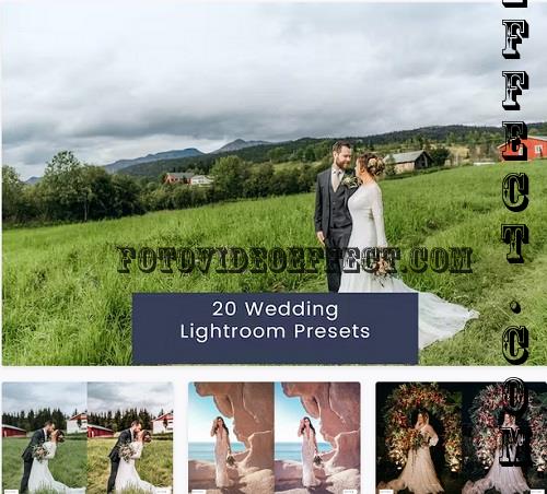20 Wedding Lightroom Presets - 5PEBVKW