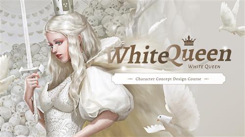 Wingfox – White Queen – Character Concept Design Course