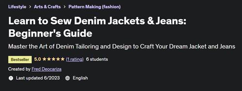 Learn to Sew Denim Jackets & Jeans Beginner’s Guide