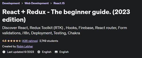 React + Redux –  The beginner guide. (2023 edition)