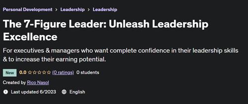 The 7-Figure Leader Unleash Leadership Excellence