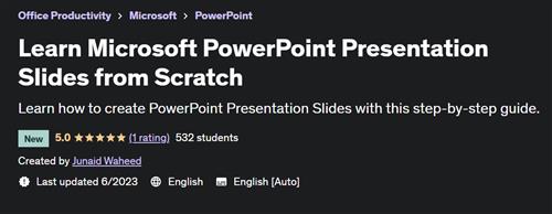 Learn Microsoft PowerPoint Presentation Slides from Scratch