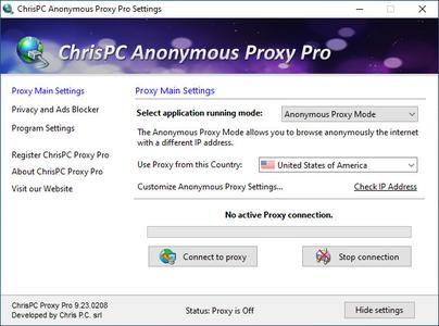 ChrisPC Anonymous Proxy Pro 9.23.0412 Multilingual