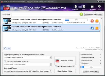 ChrisPC VideoTube Downloader Pro 14.23.0616 Multilingual