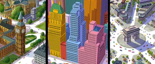 Cityscapes Made Easy A Guide to Digitally Illustrating Your Favorite City