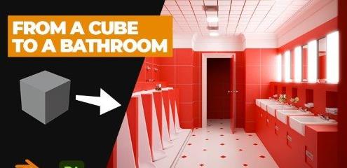 Blender & Substance Painter Workflow Create a Realistic Bathroom A– Z