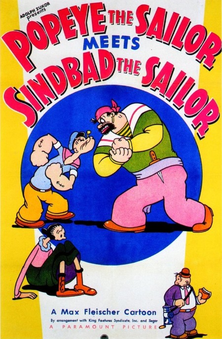 Popeye The Sailor Meets Sindbad The Sailor (1936) 720p WEBRip x264 AAC-YiFY