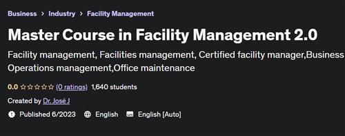 Master Course in Facility Management 2.0
