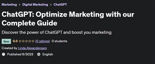 ChatGPT Optimize Marketing with our Complete Guide