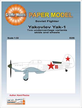 Yakovlev Yak-1 Red 85 (GreMir 026)