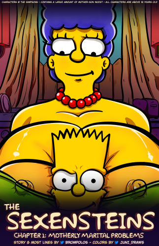 Brompolos - Juni Draws - The Sexensteins (Simpsons)