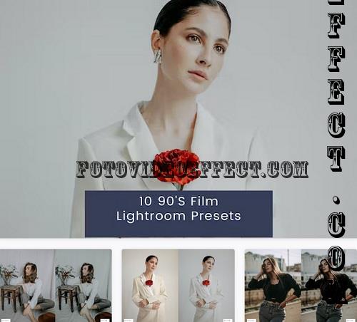 10 90'S Film Lightroom Presets - FPNK54S