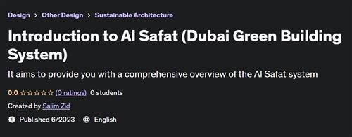 Introduction to Al Safat (Dubai Green Building System)