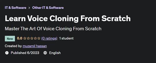 Learn Voice Cloning From Scratch |  Download Free