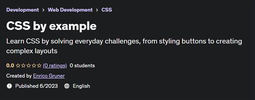 CSS by example