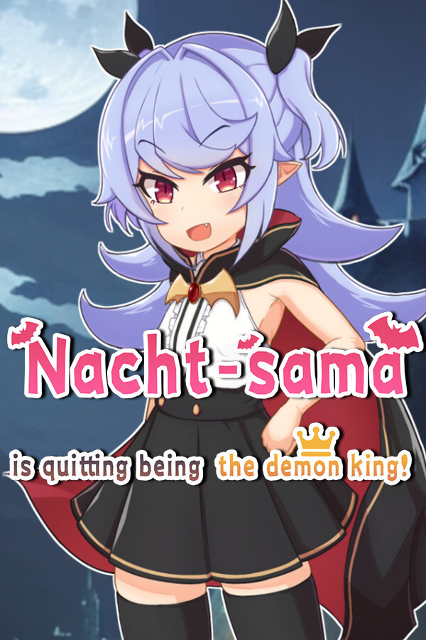 娜哈特不当魔王大人啦 / Nacht-sama is quitting being the demon king! [1.02] (地蔵サバイバルナイト / Hanabi Games) [cen] [2023, jRPG