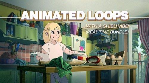 Wingfox –  Animated Loops With A Ghibli Vibe |  Download Free